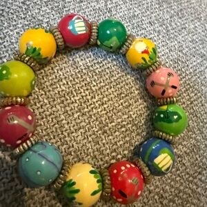 Colorful Beaded Golf Bracelet